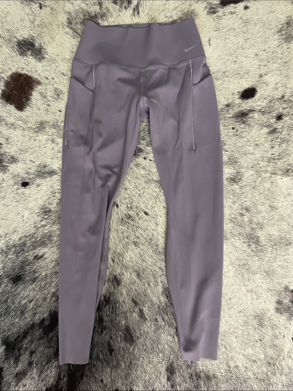 Nike Lilac High-Waist Kids Leggings
